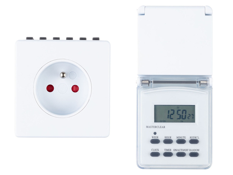 Ga naar volledige schermweergave: SILVERCREST® Digitale tijdschakelklok, IP20 / IP44 - afbeelding 1