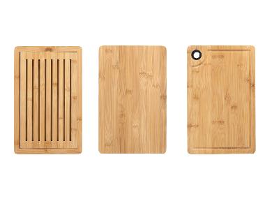 SILVERCREST® Planche à découper en bambou