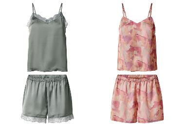 ESMARA® Pyjama en satin pour femmes
