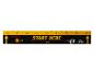 Dart-afwerplijnmarkering met metingen, 'START HERE' en 'CRIVIT'-logo.
