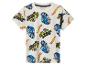 Wit kinder-T-shirt met Hot Wheels-autodesign