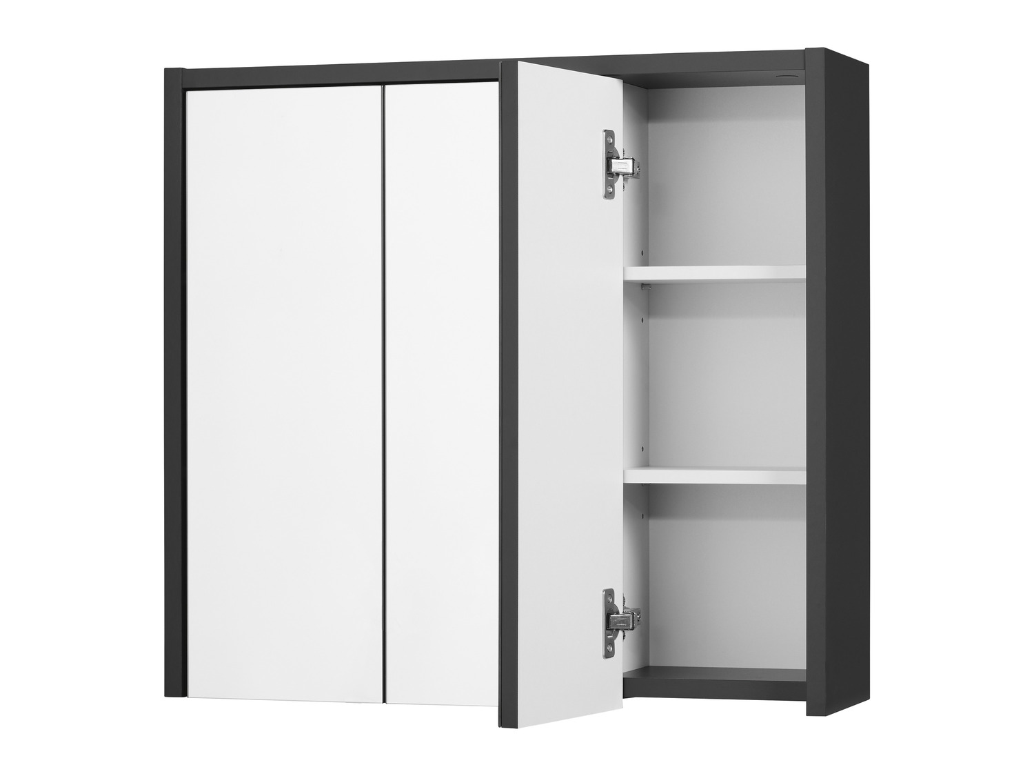 LIVARNO home Armoire de toilette à miroir, 65 x 60 x 1…