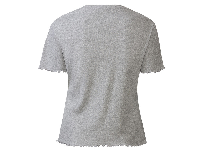 Ga naar volledige schermweergave: esmara® Geribbelde zomerpyjama van een katoenmix - afbeelding 11