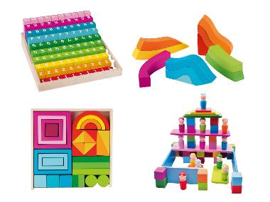 Jouet de motricité de style Montessori Playtive