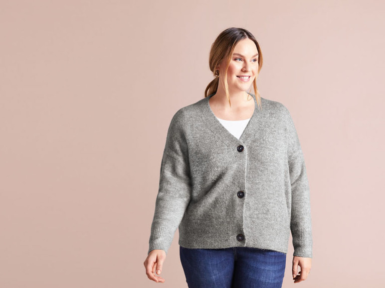 Ga naar volledige schermweergave: esmara® Nonchalante cardigan met V-hals - afbeelding 10