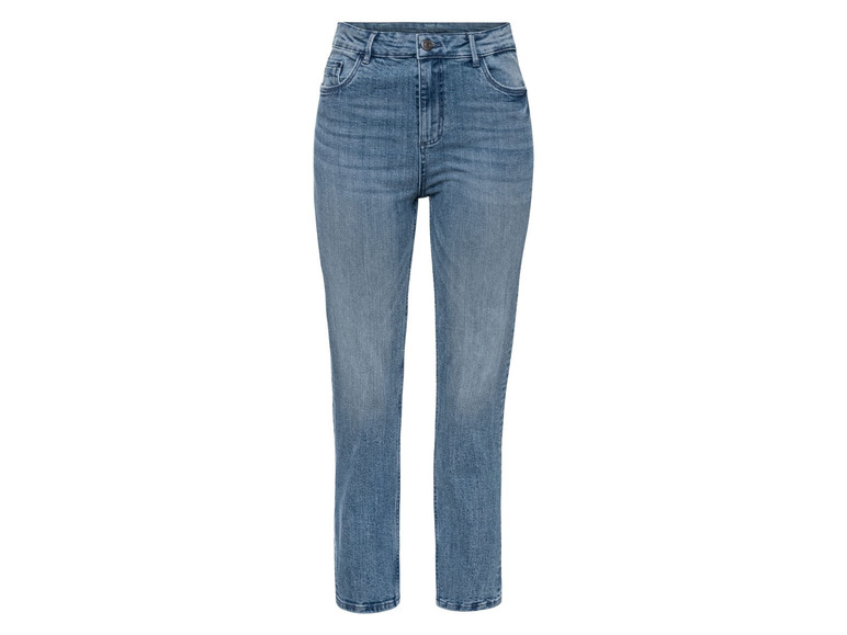 Aller en mode plein écran esmara® Jean pour femmes, Straight Fit, longueur 7/8 tendance - Photo 3