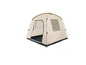 Een beige Rocktrail tent met een raam