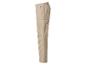 Pantalon cargo beige avec taille élastique et poches latérales