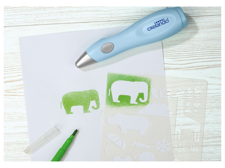Ga naar volledige schermweergave: crelando® Airbrush starterset - afbeelding 12