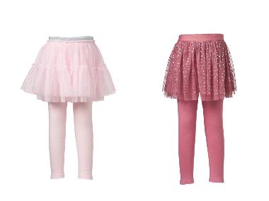 LUPILU® Jupe en tulle pour enfants avec leggings