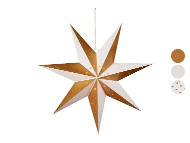Kerstster Papier LED LIVARNO home