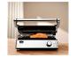 Grill en panini, gegrilde zalm.