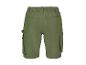 Short cargo vert pour homme avec taille élastique et poches arrière