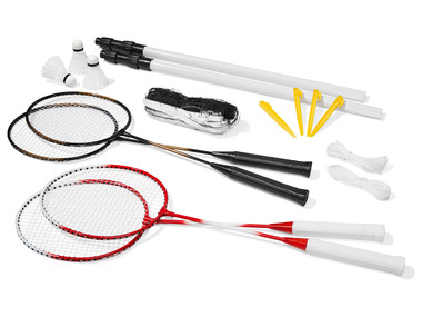 CRIVIT Badmintonset, 4 spelers