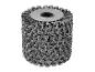 Brosse métallique cylindrique pour ponceuse, idéale pour le décapage et le nettoyage.