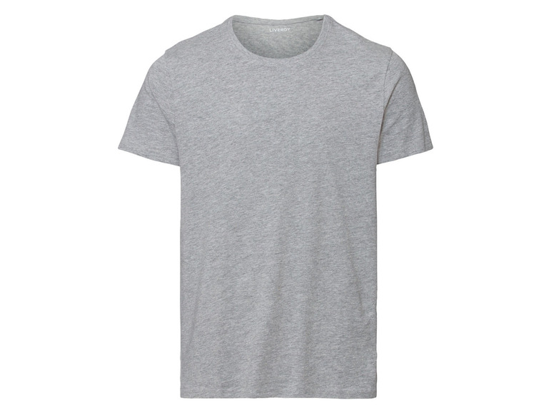 Aller en mode plein écran LIVERGY® Set de 3 t-shirts en un mélange de coton - Photo 4