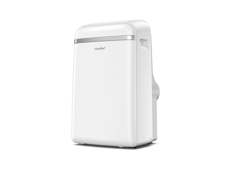 Een witte Comfee draagbare airconditioner.