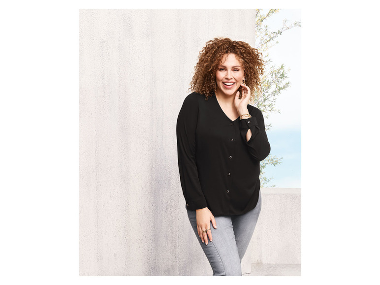 Ga naar volledige schermweergave: esmara® Nonchalante blouse met 3/4-mouwen - afbeelding 9