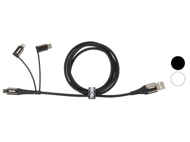 TRONIC® Câble de recharge et synchronisation 3 en 1