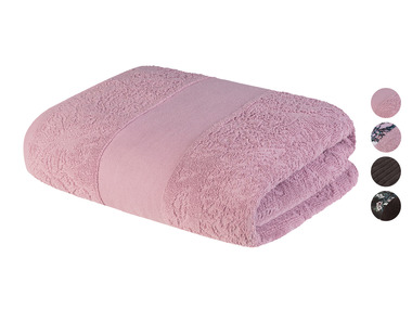 Serviette de bain 100 x 150 cm LIVARNO home