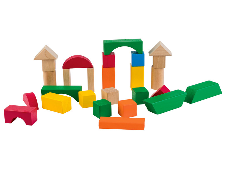 Ga naar volledige schermweergave: Playtive Trommel met houten speelgoed - afbeelding 13
