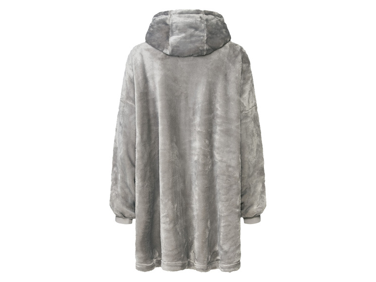 Ga naar volledige schermweergave: Pluchen oversized trui - afbeelding 4
