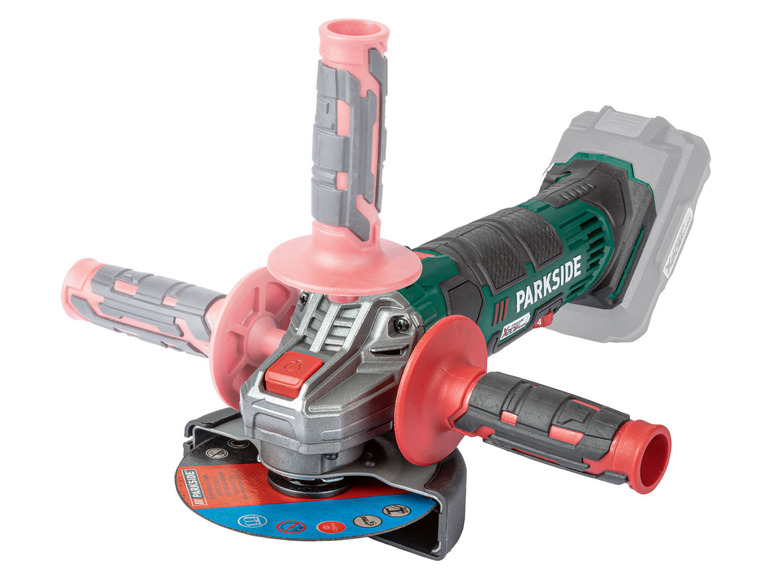 Aller en mode plein écran PARKSIDE® Meuleuse d’angle sans fil »PWSA 20-Li C3«, 20 V - Photo 5