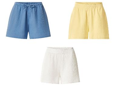 esmara® Short en mousseline pour femmes