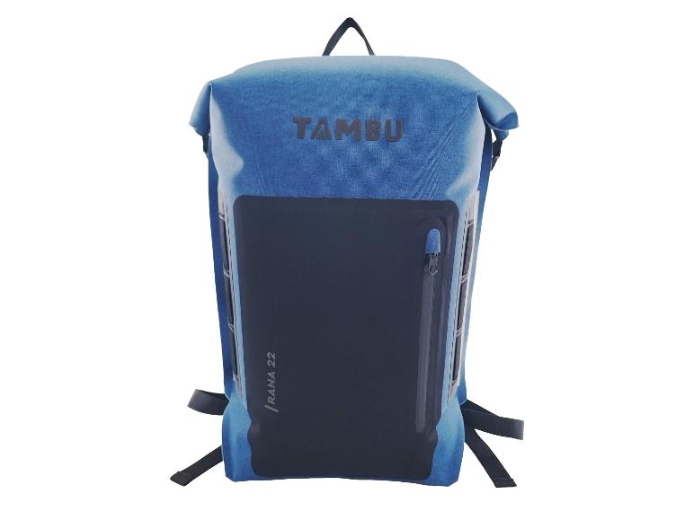 Sac à dos étanche Tambu Rana 22 bleu marine.