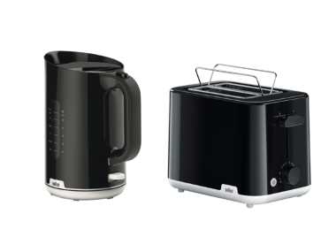 BRAUN Set Petit-Déjeuner : Grille-pain et Bouilloire