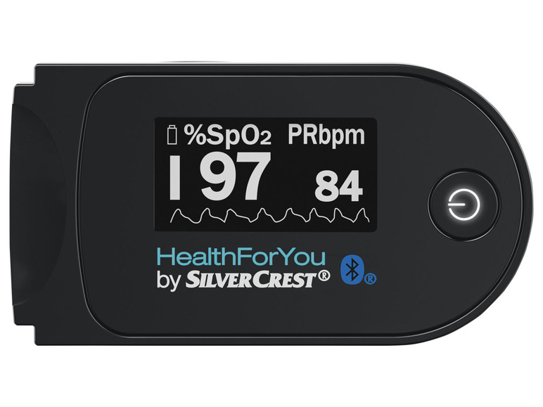 Ga naar volledige schermweergave: SILVERCREST® PERSONAL CARE Pulsoximeter, met Bluetooth®, met app - afbeelding 1