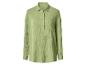 Groen lange mouwen mousseline overhemd met knopen