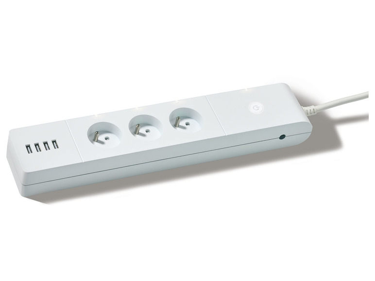 Ga naar volledige schermweergave: SILVERCREST® USB-tafelcontactdoos Smart Home - afbeelding 1