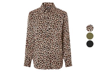 Chemisier pour femme en satin mat