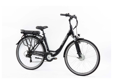 Colorado Elektrische fiets »Shiny Black Lady«, 28", voorwielmotor
