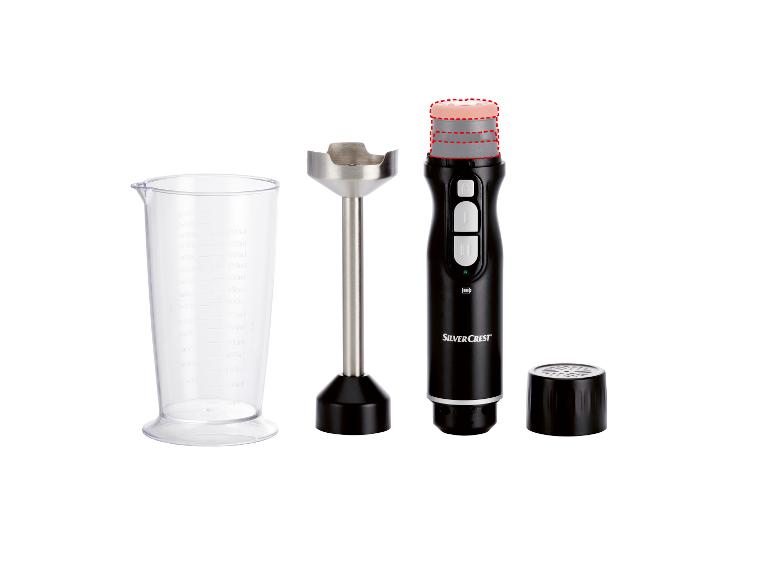SilverCrest staafmixer met maatbeker.