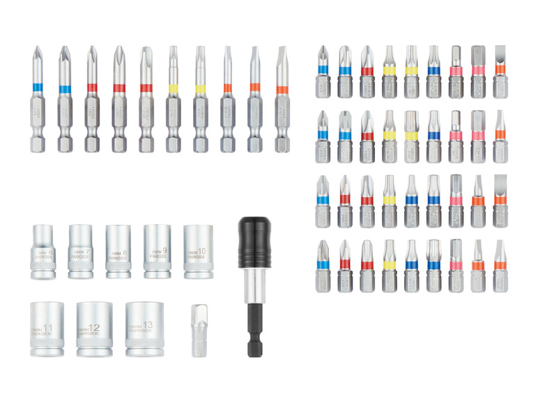 Ga naar volledige schermweergave: Bit- en/ of dopsleutelset PARKSIDE® - afbeelding 13