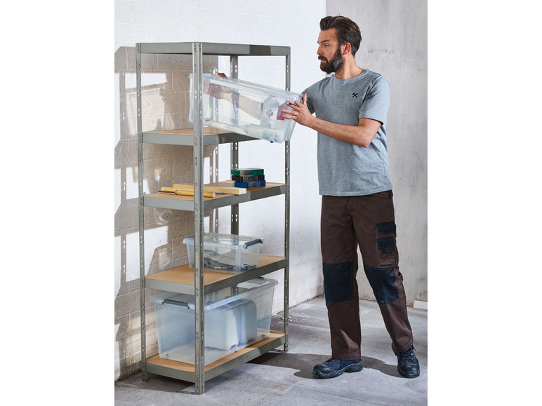 Aller en mode plein écran LIVARNO home Boîte de rangement sur roulettes, 75 L - Photo 6