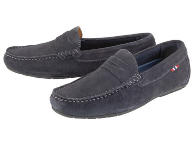 Ga naar volledige schermweergave: LIVERGY® Lederen mocassins - afbeelding 2