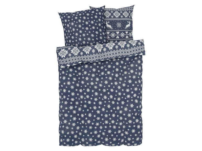 Aller en mode plein écran LIVARNO home Housse de couette en flanelle, 240 x 220 cm - Photo 3