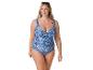 Blauw paisley badpak.