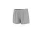 Grijze katoenen shorts met een elastische tailleband.