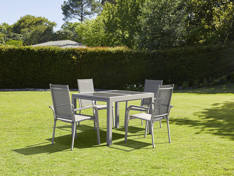 Ga naar volledige schermweergave: LIVARNO home Aluminium tuinset »Houston«, 5-delig - afbeelding 2