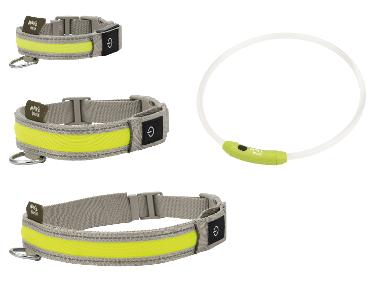 MAX & MILA'S WORLD Collier ou tube lumineux LED pour chien