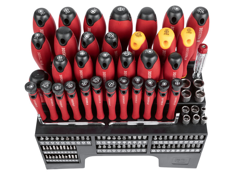 Ga naar volledige schermweergave: PARKSIDE® Schroevendraaier- en bitset XXL, 116-delig - afbeelding 3