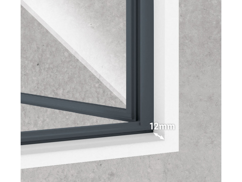 Ga naar volledige schermweergave: LIVARNO home Aluminium horraam, 130 x 150 cm - afbeelding 6