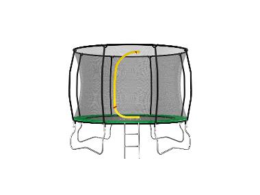 CRIVIT Trampoline, Ø 305 cm