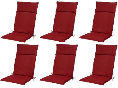Lot de 6 coussins pour chaise de jardin, 120 x 50 cm LIVARNO home