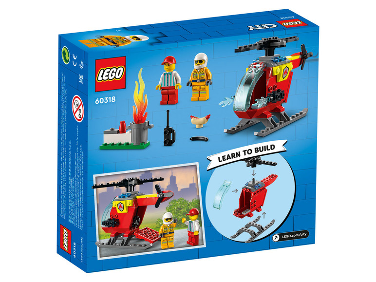 Ga naar volledige schermweergave: LEGO® City »Brandweerhelikopter« (60318) - afbeelding 2