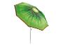 Parasol de plage avec imprimé kiwi vert